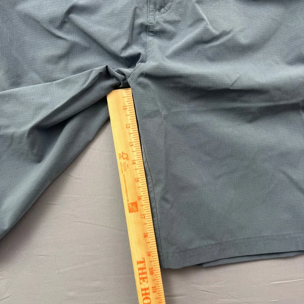 Gerry Adventures Mens 38‎ Blue Gray Hiking Shorts Ripstop Performance Outdoor